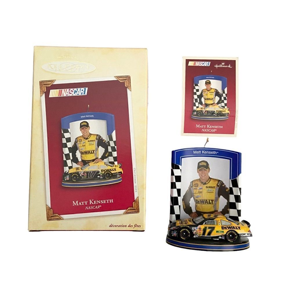 NWT Hallmark NASCAR Collectible Matt Kenseth